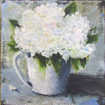 "White Hydrangeas 2"