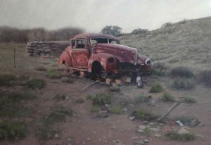 "A) Rustic Old Motorcar Faan Se Chev"