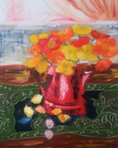 "Poppies On My Table"