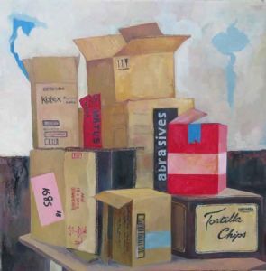 "Still Life with Cartons"