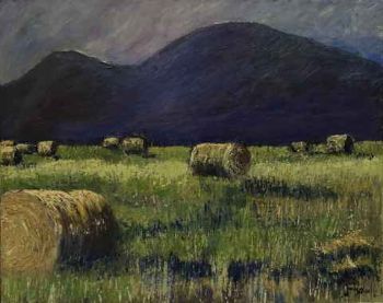 "Shades of Blue, Splash of Light (Swellendam)"
