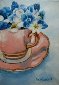 "Flowers in Tea Cup"