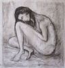 "Lonesome Crouching Nude "