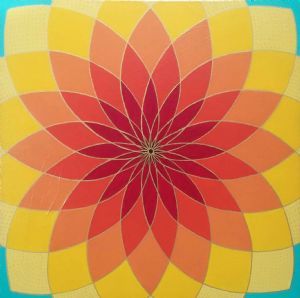 "Mandala No.18: Satisfied"