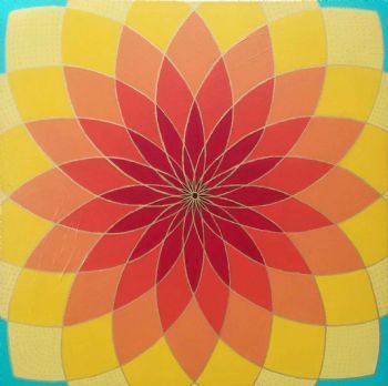 "Mandala No.18: Satisfied"