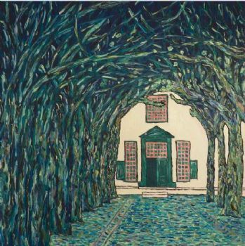 "Groot Constantia Oak Trees"