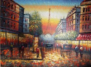 "Eiffel Tower at a Distance"