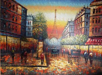 "Eiffel Tower at a Distance"