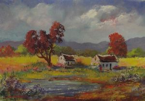 "Cottages with Trees"