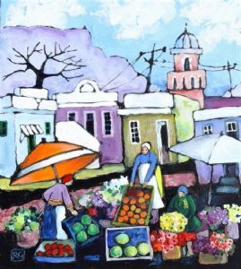 "Bokaap, Flower Sellers  "
