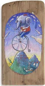 "1850 Last Elephant to Leave Franschhoek"