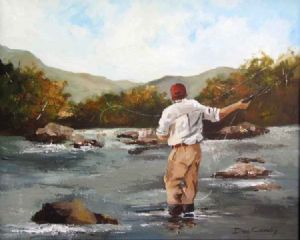 "Fly Fishing-in Motion"