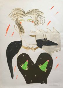"Women with Green"