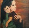 "Refugee with Her Baby"