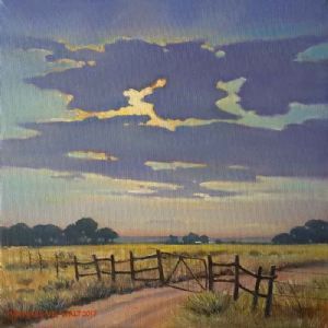 "Farm Gate, Morning Light"