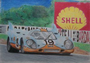 " Gulf Porsche 917 le Mans 24hour"