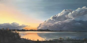 "Cloudy Sunset"