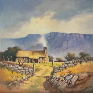 "Stone Cottage with Mountain View"