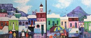 "Malay Quarter Street Scene"