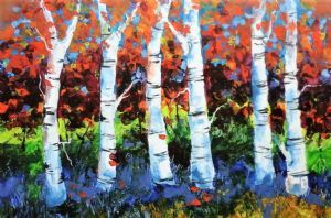"Birch Trees"
