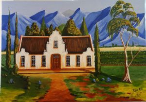 "Cape Dutch Bishops Court "