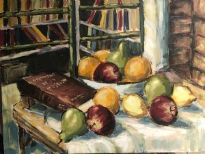 "Still Life with a Book"