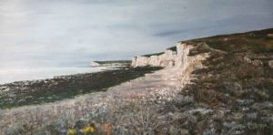 "Birling Gap at low tide"