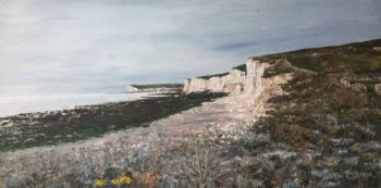 "Birling Gap at low tide"