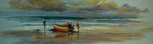 "Late Afternoon After Fishing"