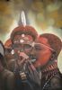 "Samburu Warriors Singing And Making Music"