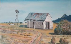 "Abandoned Karoo Farmhouse"