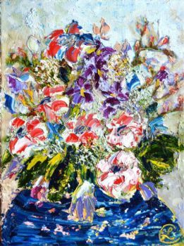 "Fat Blue Vase"