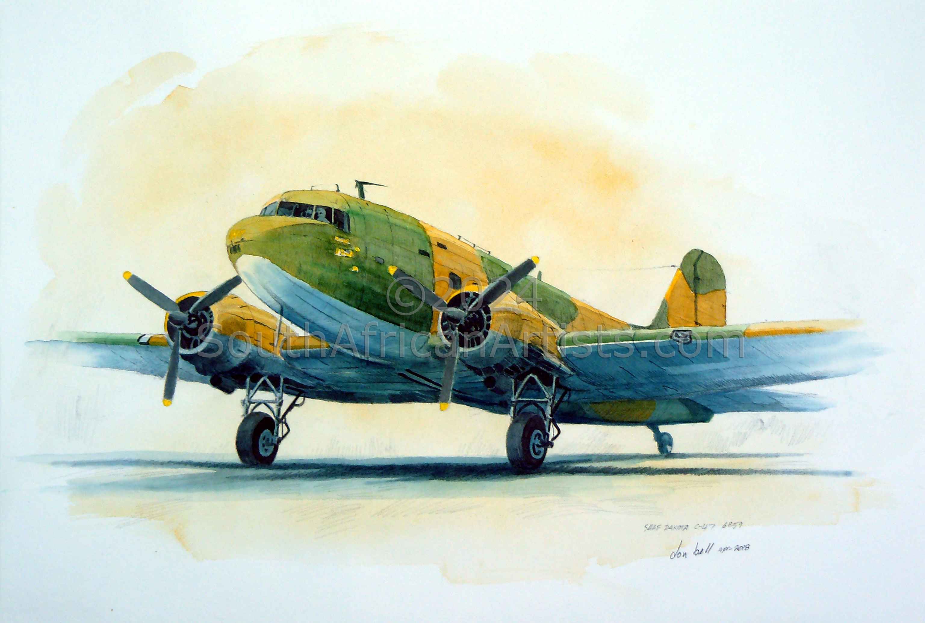 Saaf Douglas Dakota C 47 6869