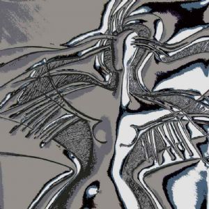 "Wings to Fly - Spangled Square - Print"
