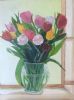 "Tulips on Windowsill"