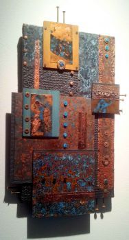 "Abstract Composition in Copper 1/1"