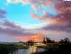 "Dawn Greets the Land "