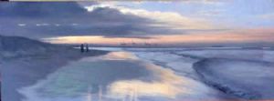 "Hobie Beach Sunset"