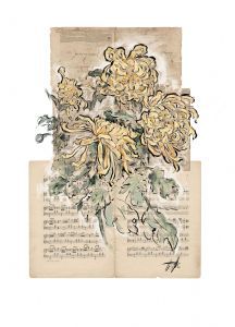 "Latent Vestiges - Spider Chrysanthemum 3"