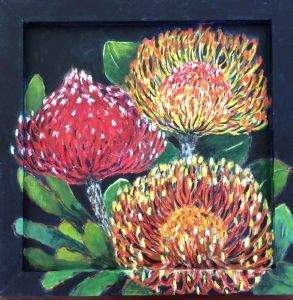 "Three Beautiful Pincushions"