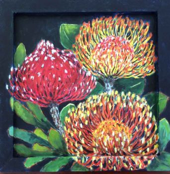 "Three Beautiful Pincushions"