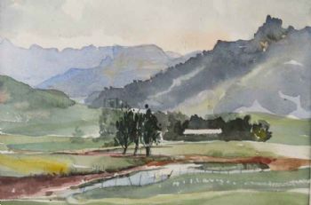 "Bushmans Neck Farm Landscape "