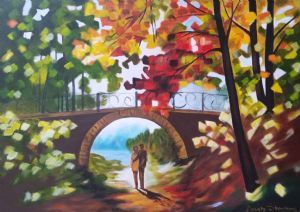 "Under the bridge"