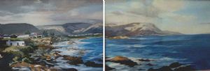 "Walker Bay Hermanus Diptych"