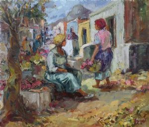 "Flower Market at Lionshead"