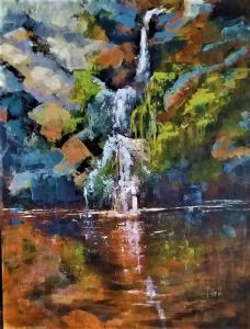 "Tsitsikama Forest Waterfall"