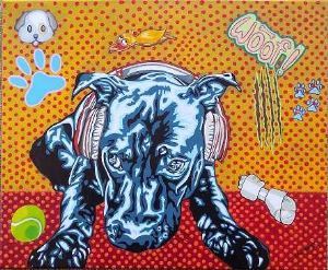 "WOOF!"