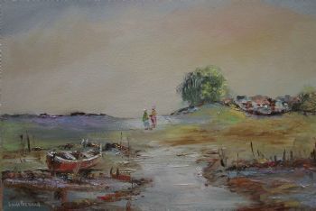 "Friends in Conversation"