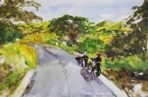 "Uphill in Malawi"