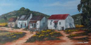"Four Cottages in a Row"